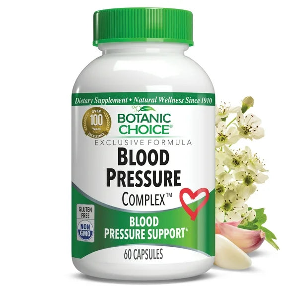 Blood Pressure Complex Dietary Supplement, 60 capsules U689