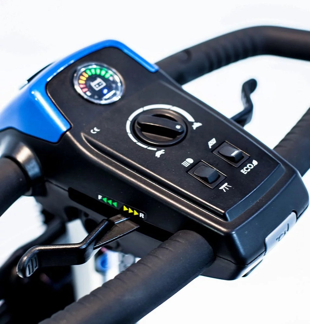 Blue 4-Wheel Scooter B40193