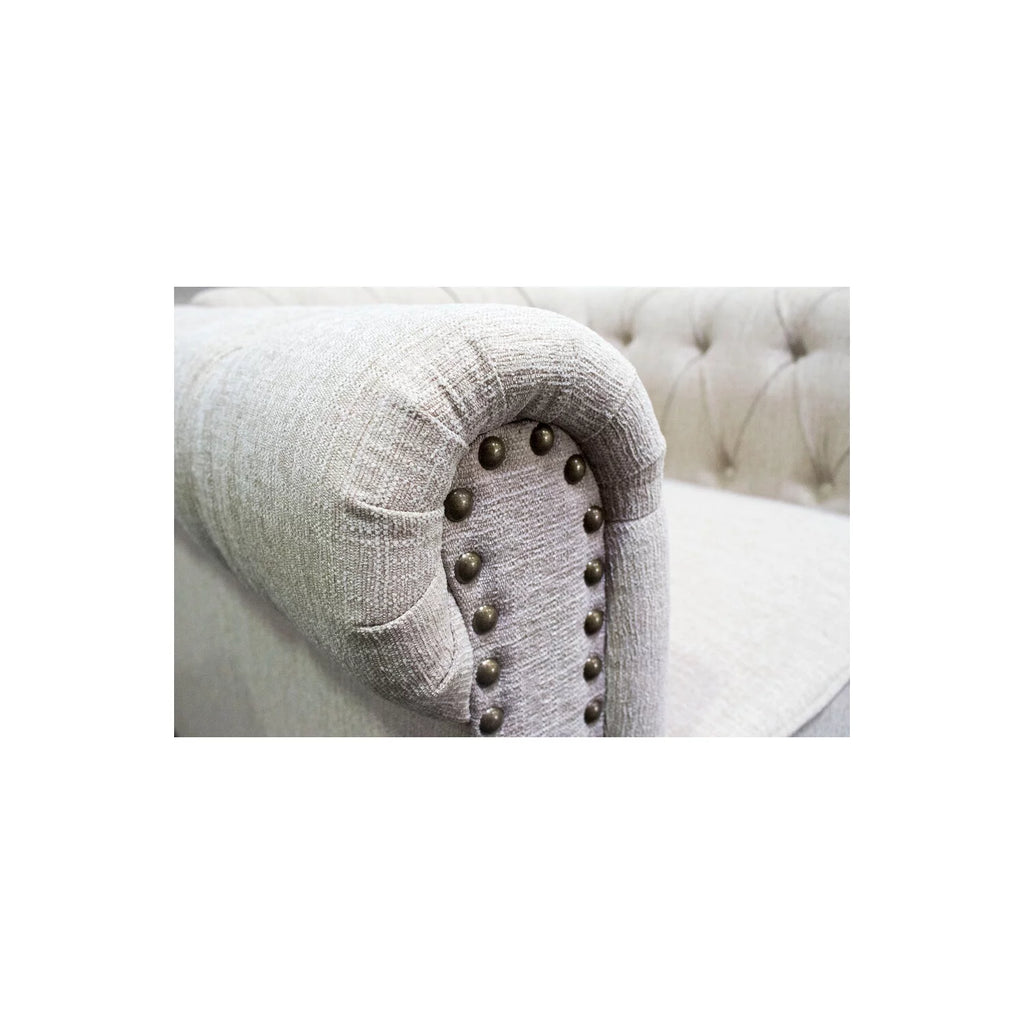 Beige Upholstered Chair I401426
