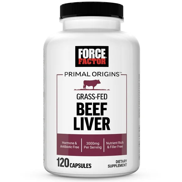 Grass Fed Beef Liver Capsules 120 Capsules A4113