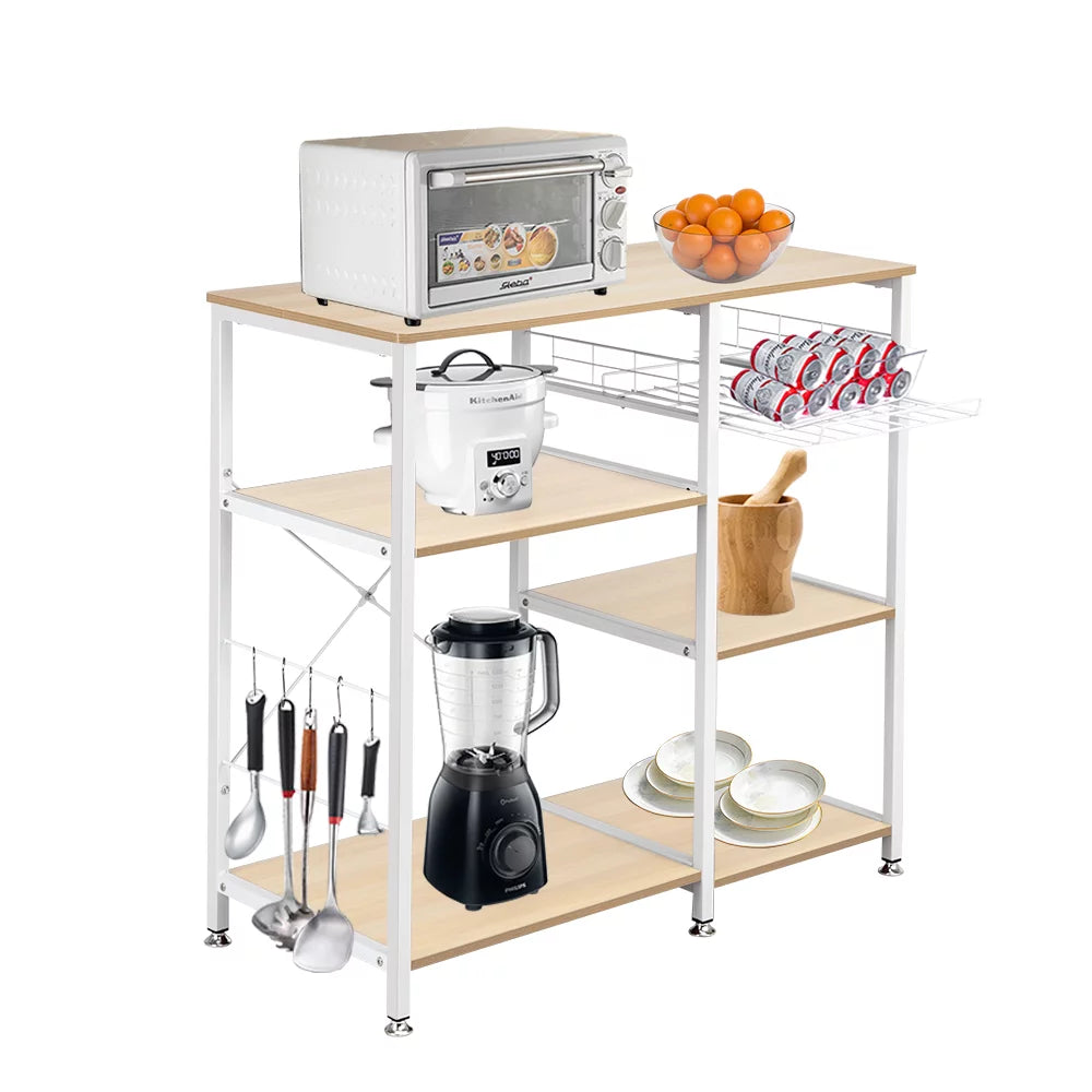 3-Tier Rolling Kitchen Cart J9350
