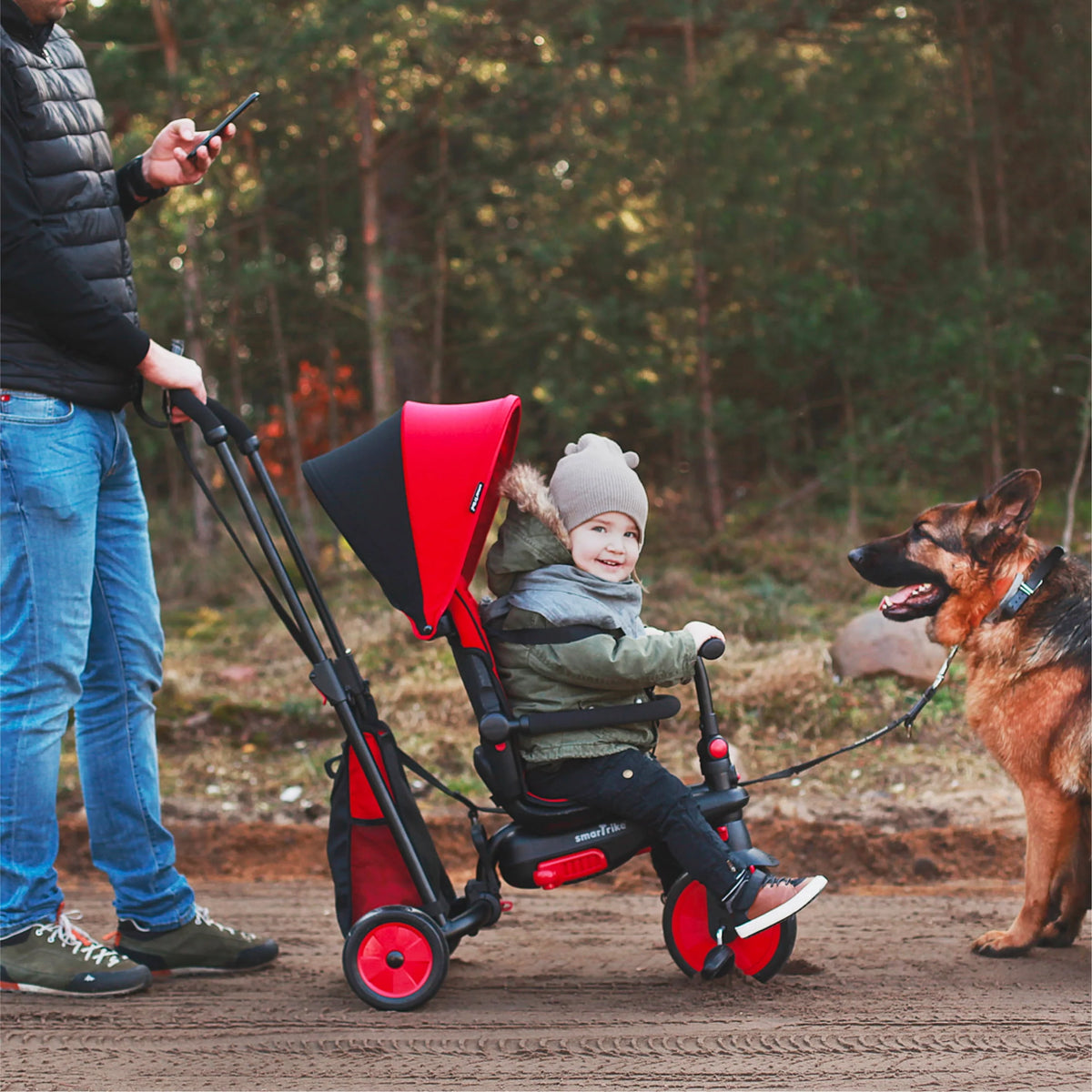 5 in 1 Toddler Stroller Tricycle G377725