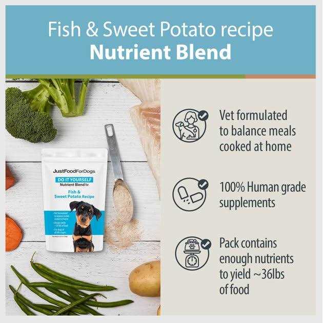 DIY Nutrient Blend for Homemade Dog Food V991