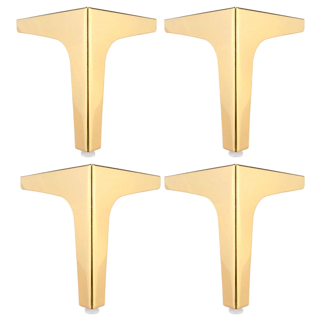 Gold 4 Set 7 Inch Metal Sofa Legs A205315