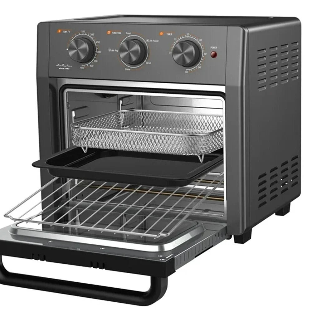20QT Air Fryer Oven Combo with Accessories, Gray B172844