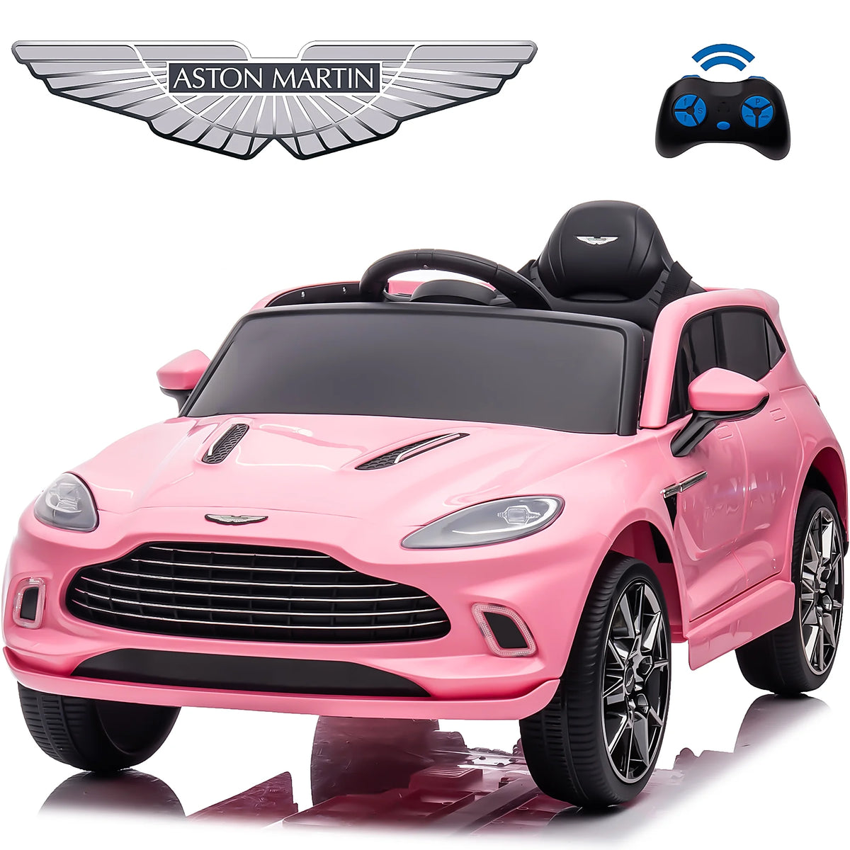 12V Electric Ride on Car with MP3 Bluetooth Red Y6810