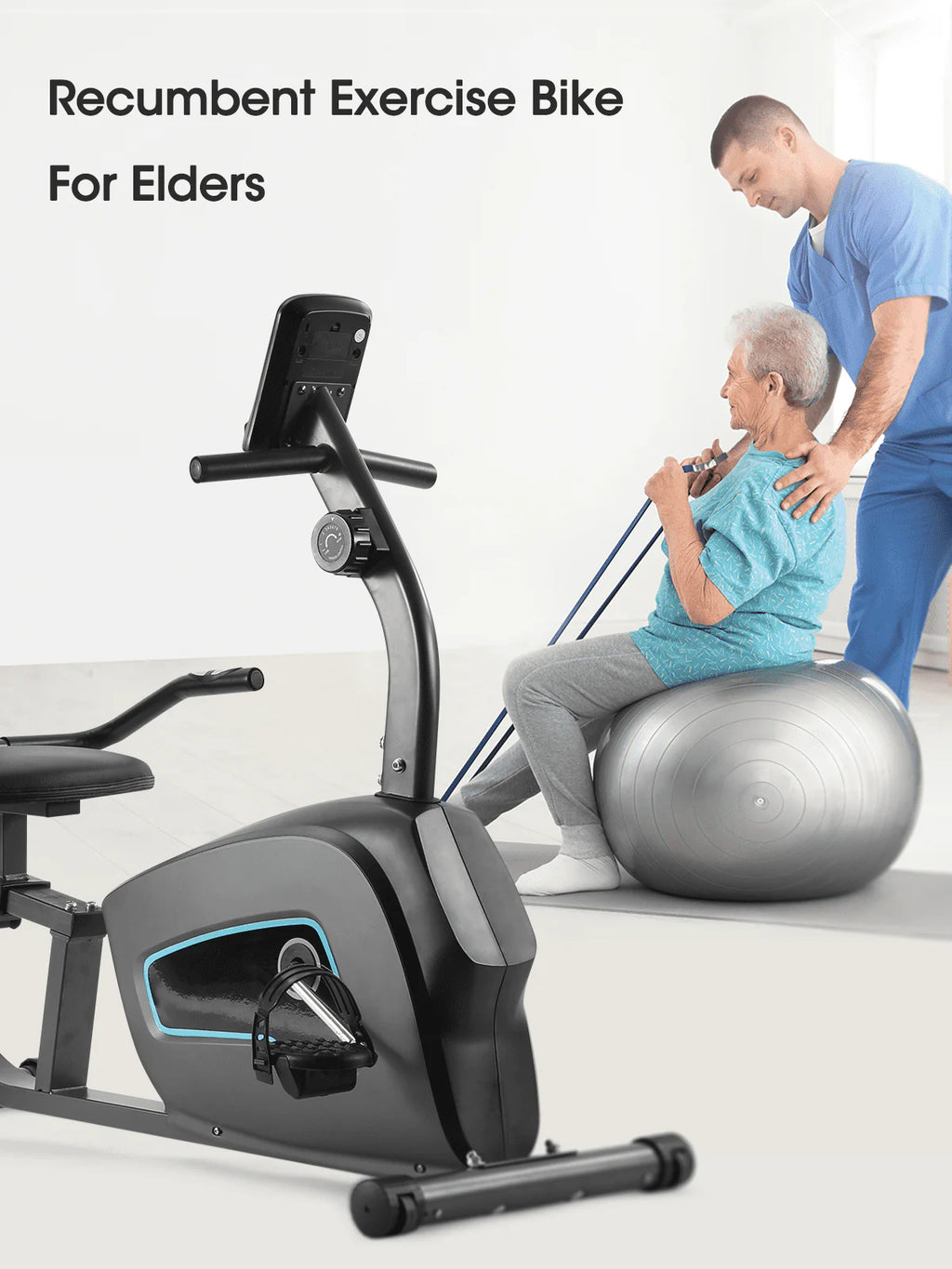 Recumbent Exercise Bike with Tablet Holder N888263