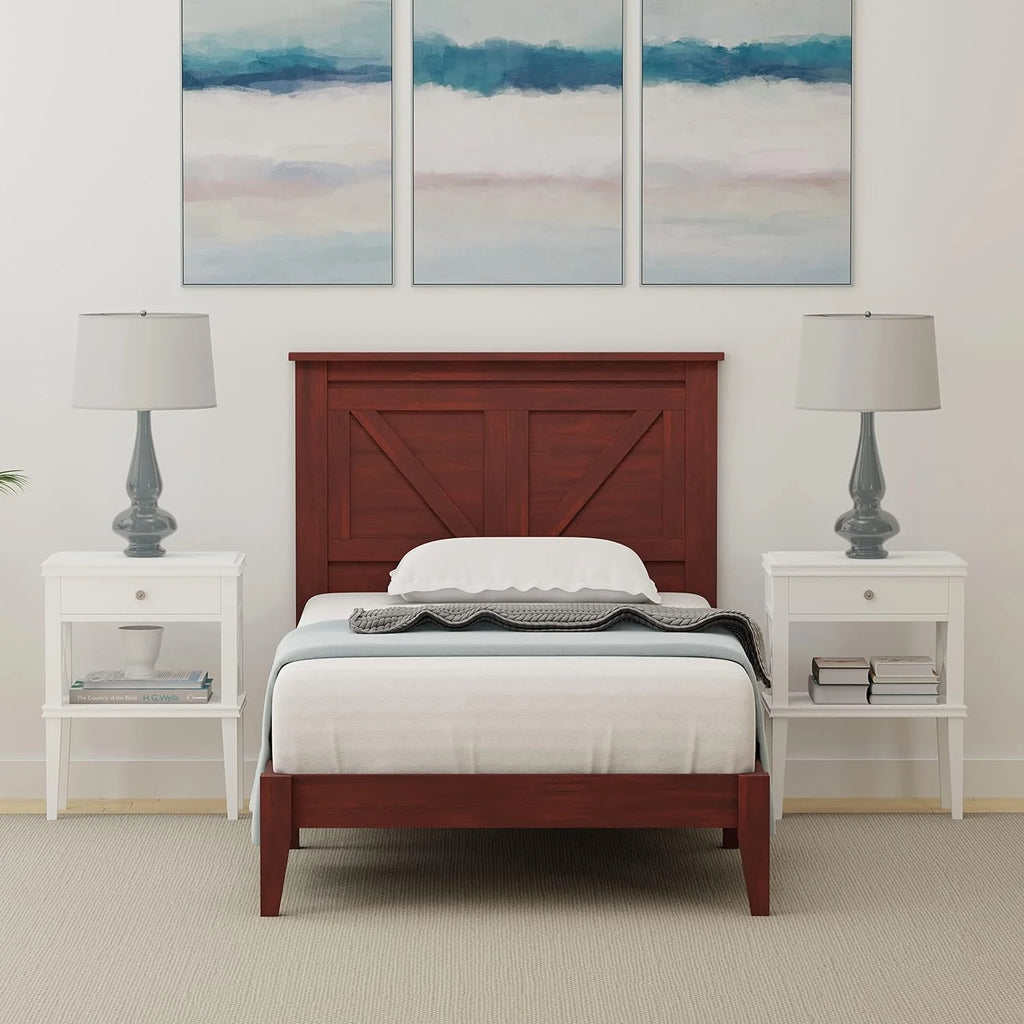 Solid Wood Platform Bed L310918