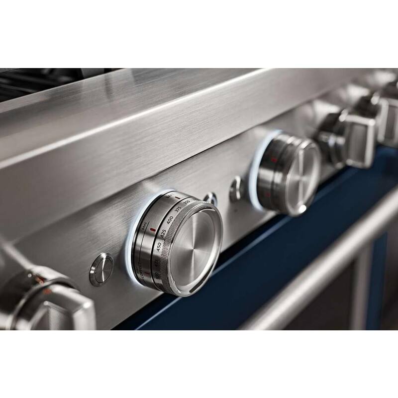 Ink Blue Smart Double Oven Dual Fuel Range with True Convection M23684