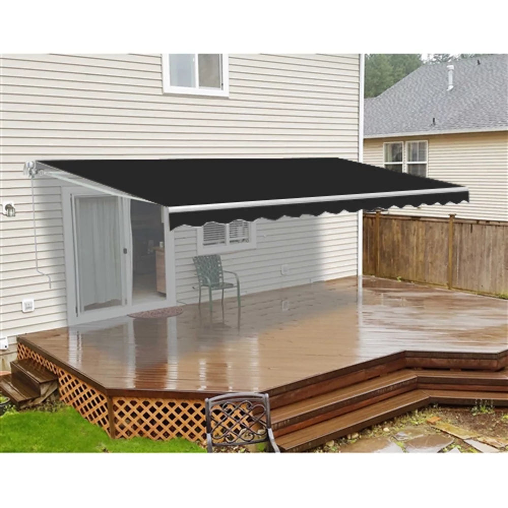16' x 10' Motorized Retractable Patio Awning N860672