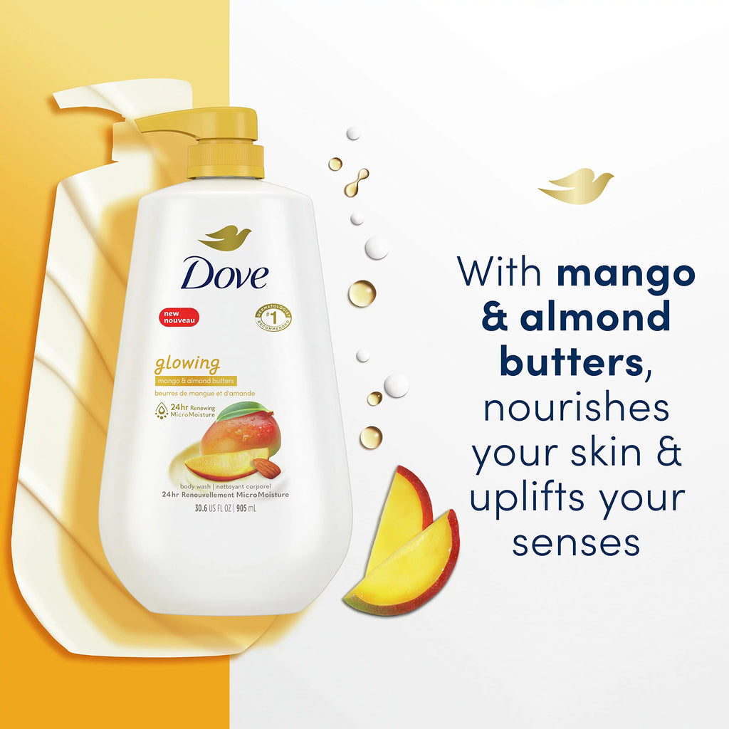 Mango & Almond Butter Body Wash 3 Count 30.6 Oz R67021