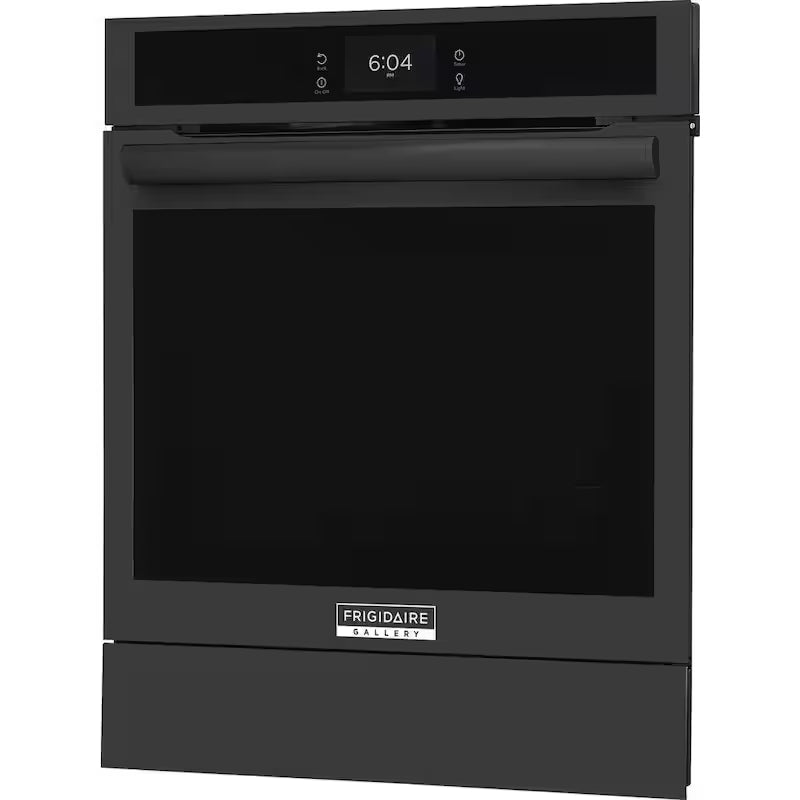 24 in. Single Electric Wall Oven with Air Fry in Black V779