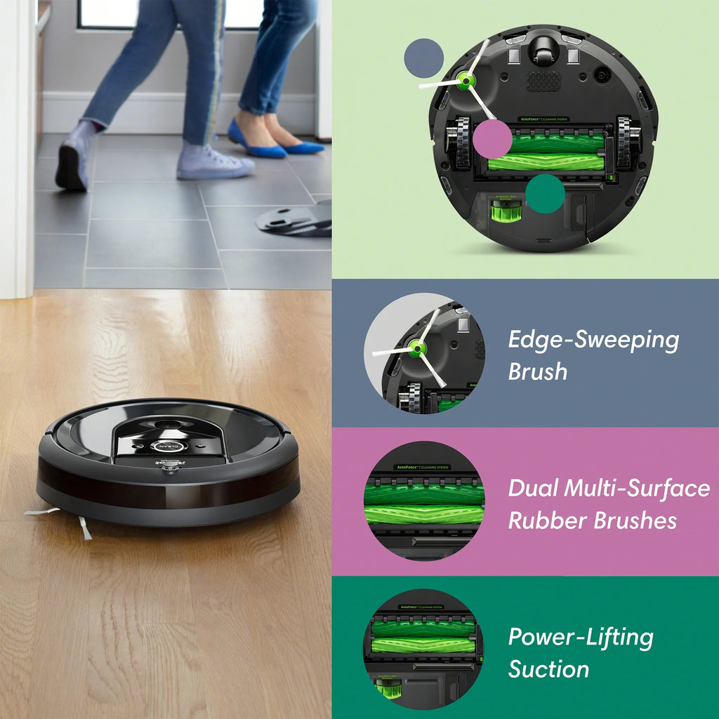 Wi-Fi Connected Smart Mapping Robot Vacuum D52966