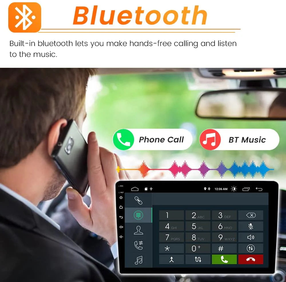 Car Radio Stereo with Built in Apple CarPlay Andriod Auto Y49538