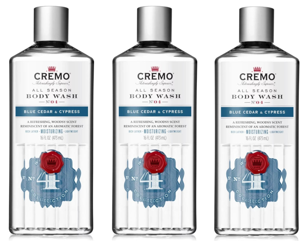 Blue Cedar & Cypress Body Wash 16 Fl. Oz. Pack of 3 V45753
