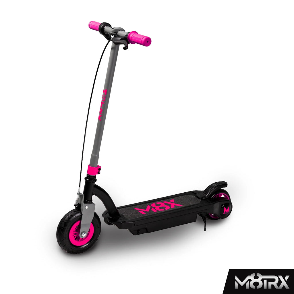 24 Volt Kids Electric Scooter, 8 Air Filled Tire, Pink V613