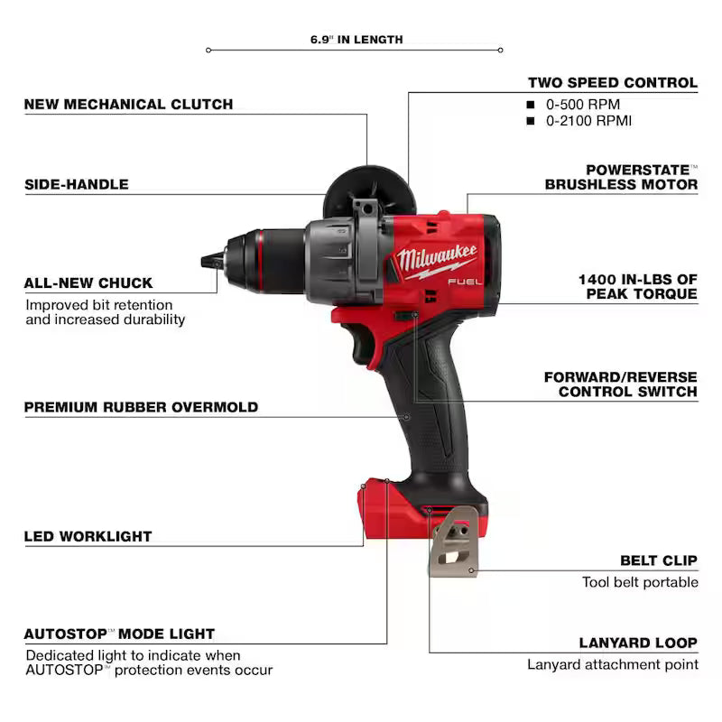 18V Lithium-Ion Brushless Cordless Combo Kit with 5.0 Ah Batteries 7-Tool F50121