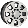Machined Gloss Black Wheel H185