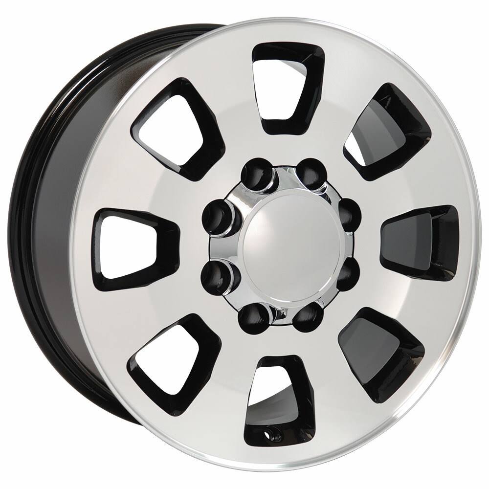Machined Gloss Black Wheel H185