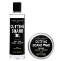 Cutting Board & Butcher Block Conditioning Oil & Wood Finishing Wax Bundle N29709