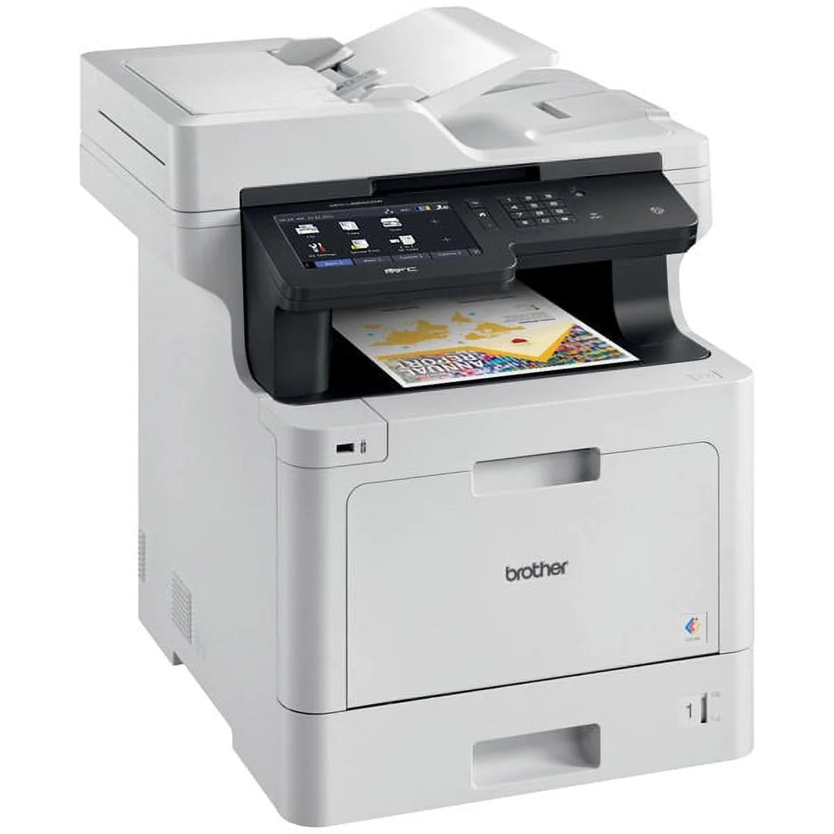 Color Laser All-in-One Printer with Duplex Print Copy Scan and Wireless Networking W284