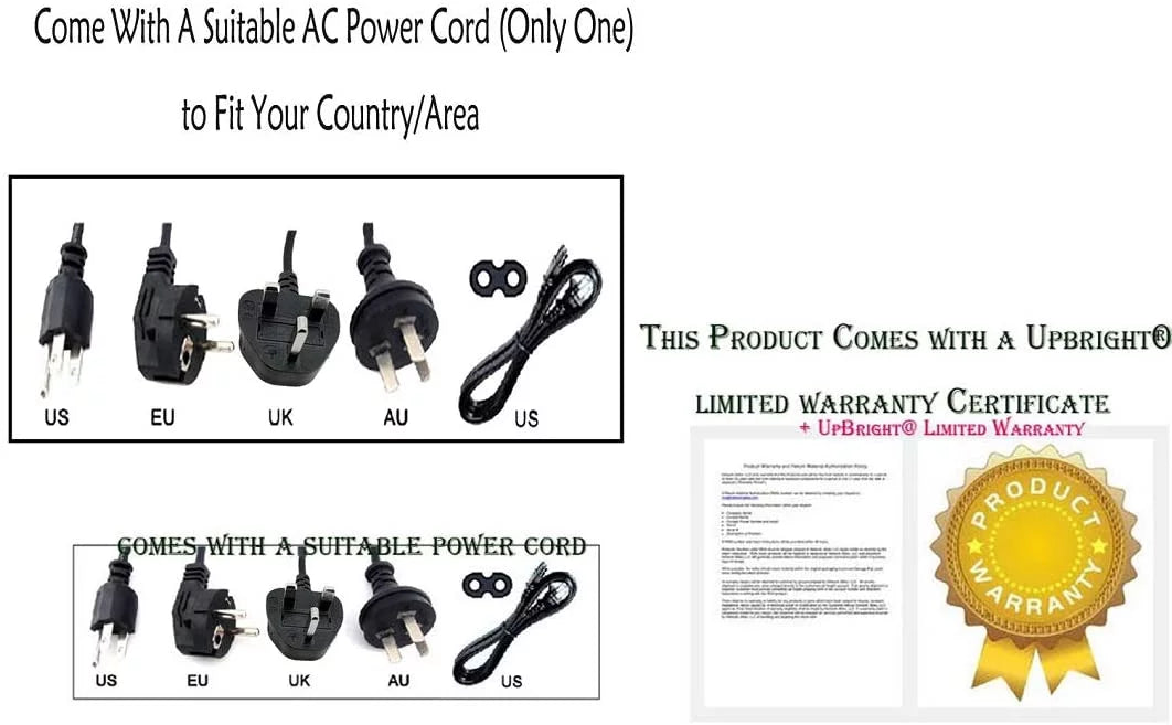 12V DC Power Adapter D5867