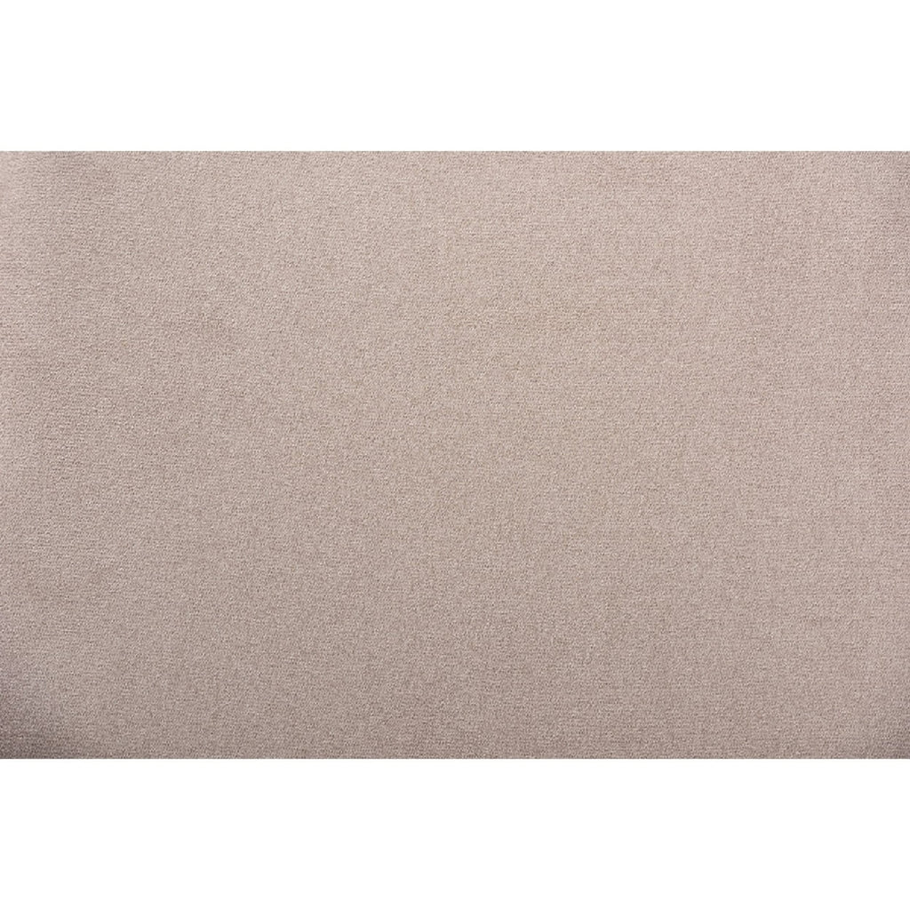 Beige Fabric Upholstered Walnut Brown Wood Accent Chair Y36308