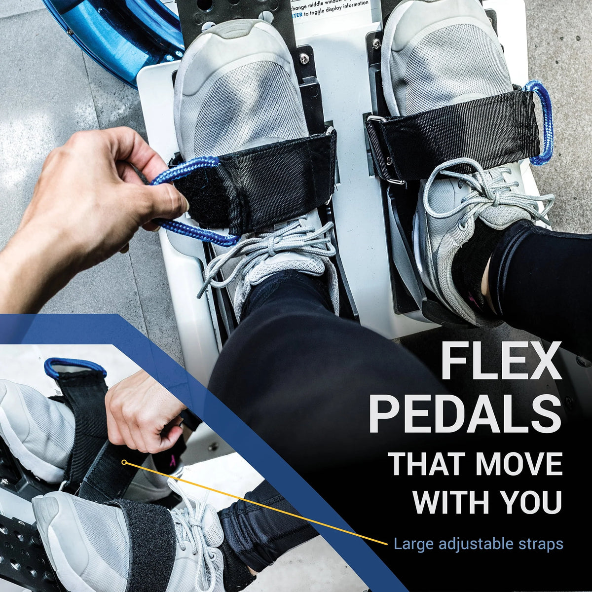 Water Rowing Machine with 6 Resistance Levels and LCD Display G693