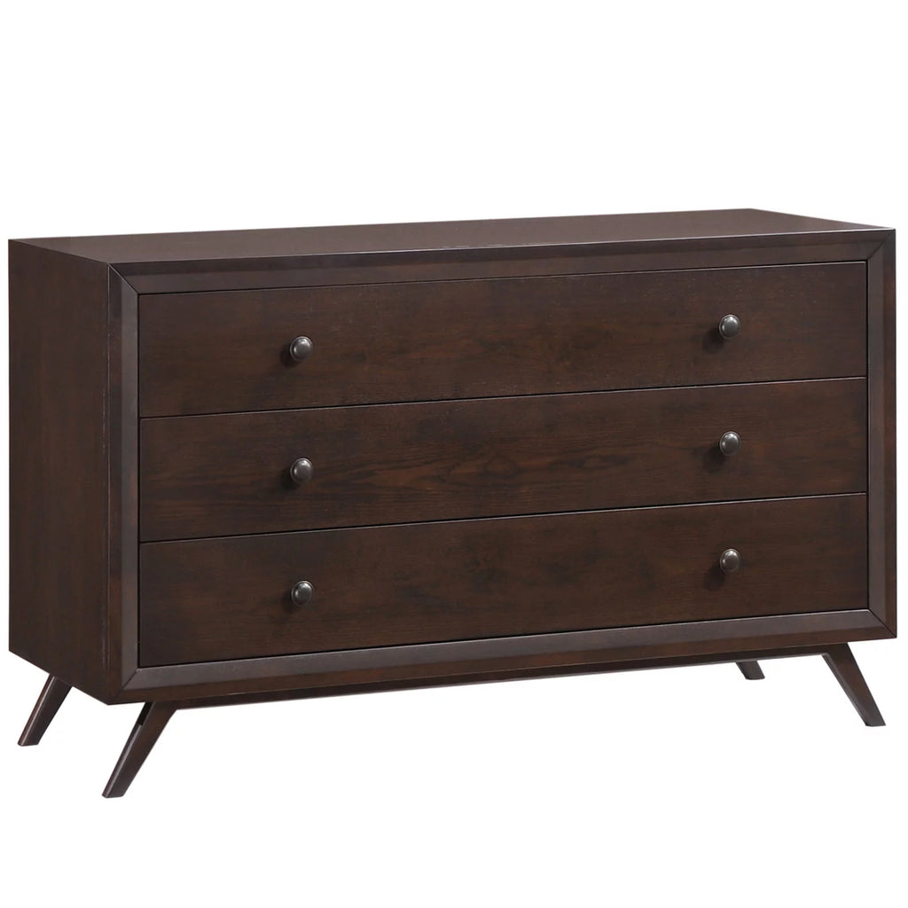 Brown Wood Dresser I338