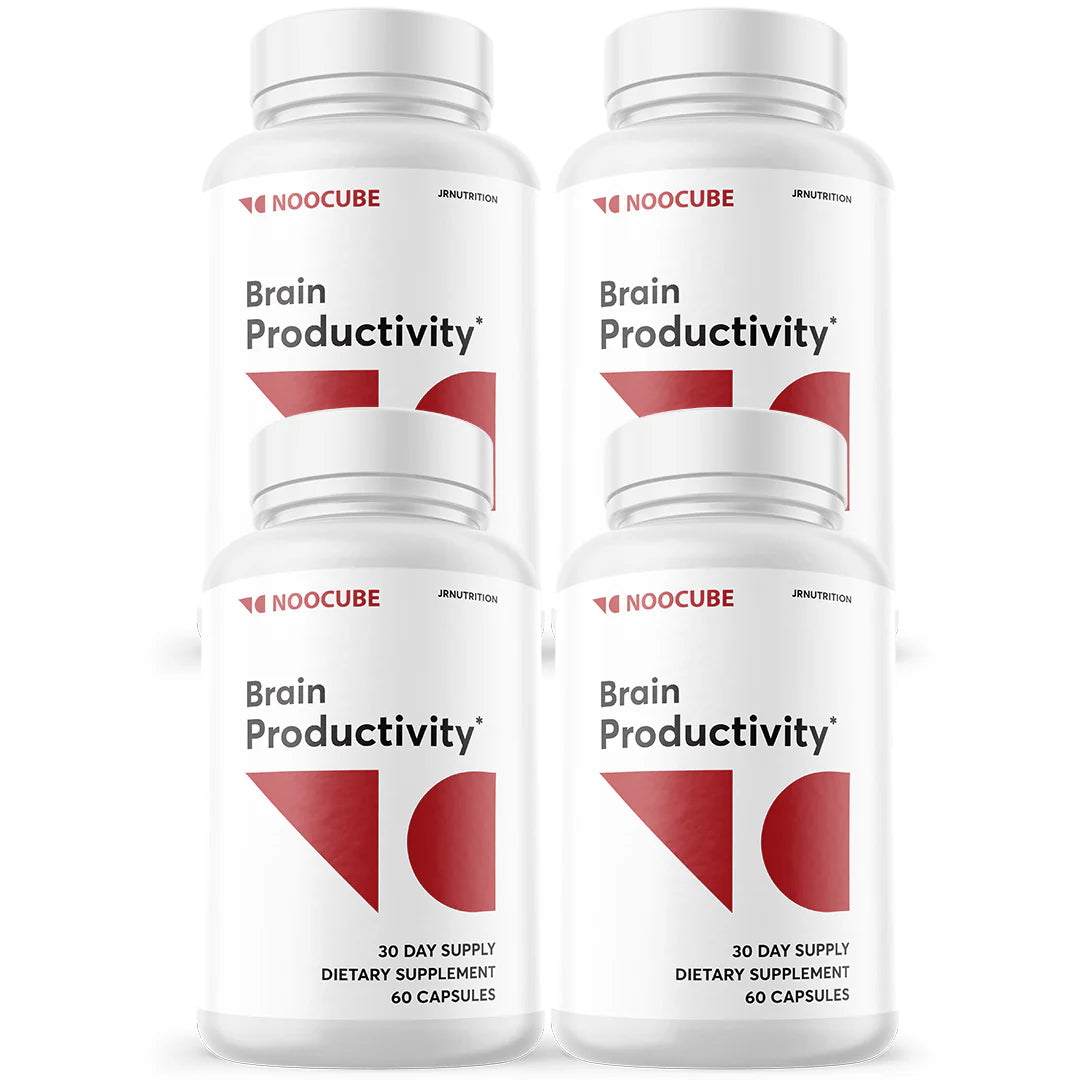 Brain Support Dietary Supplement 60 Capsules 4 Pack S38125
