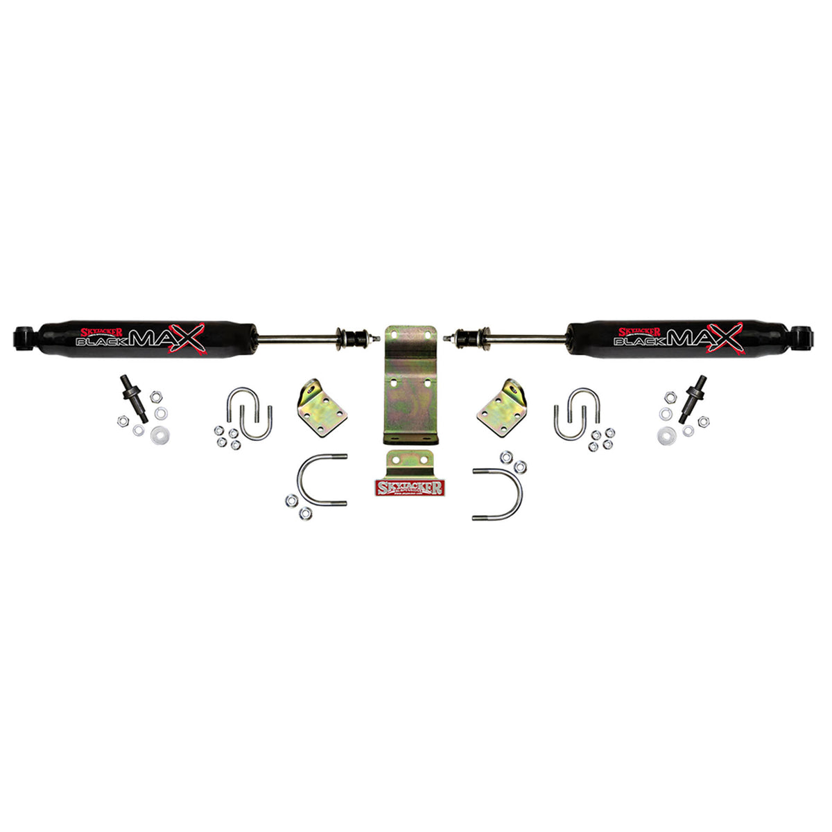 Black Dual Steering Stabilizer Kit C7436