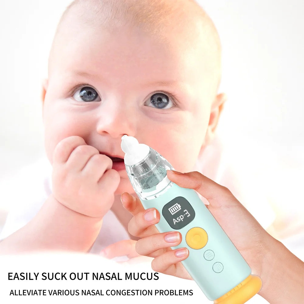 Electric Baby Nasal Aspirator with 3 Suction Levels Q9271