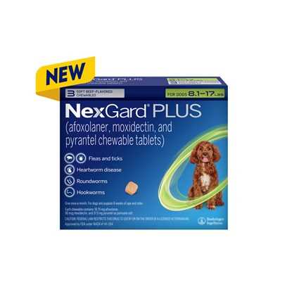 Chewables for Dogs 8.1 – 17lbs – 3 Month Y271