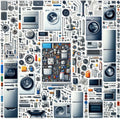 Microwave Door A98609