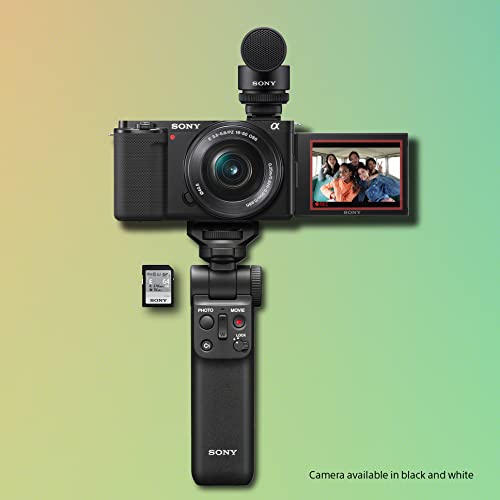 Black Interchangeable Lens Mirrorless Camera Kit S4619