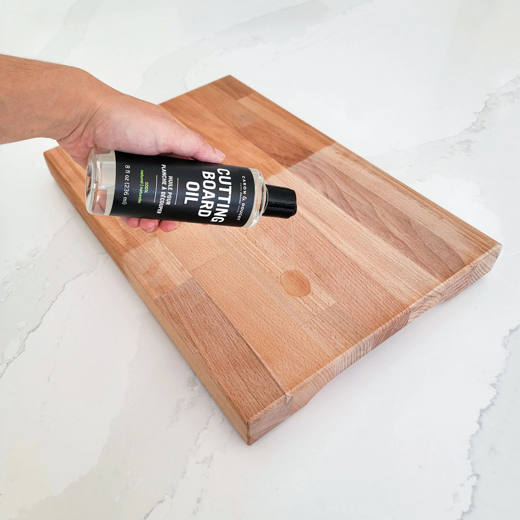 Cutting Board & Butcher Block Conditioning Oil & Wood Finishing Wax Bundle N29709