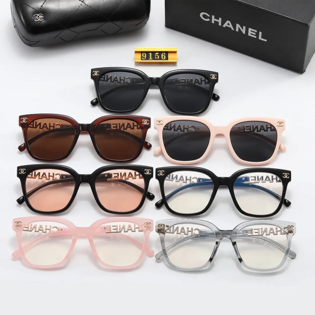 Hollow Letter Sunglasses B609
