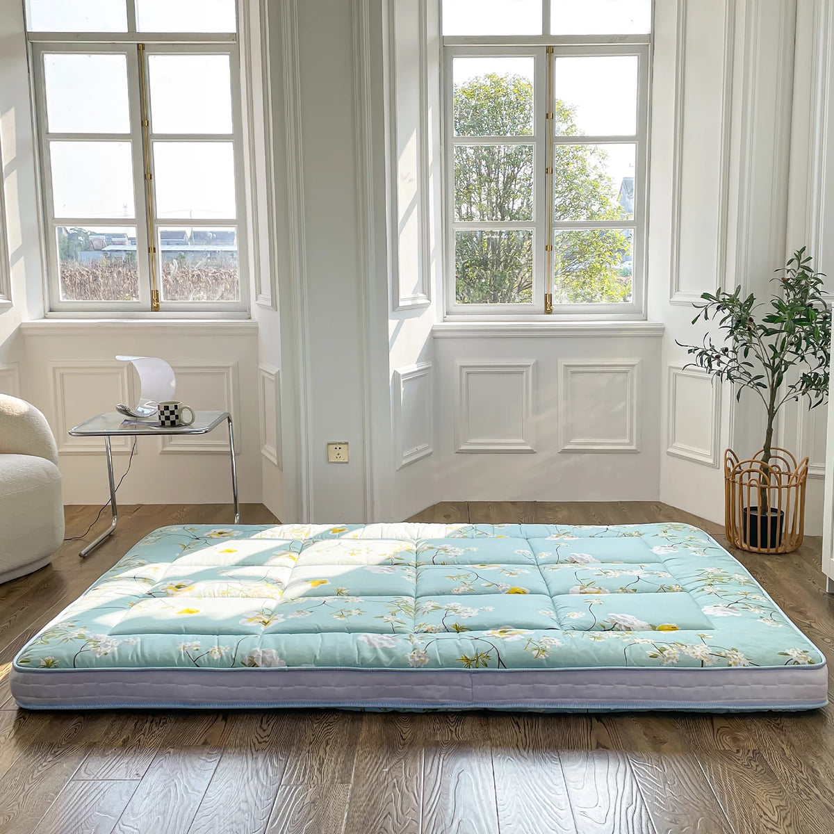 Twin Size Quilted Folding Futon Mattress W790