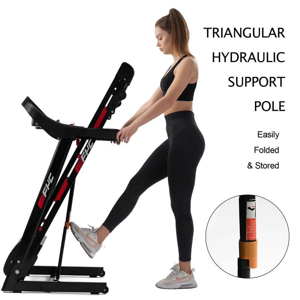 Folding Electric Treadmill with Incline Q821