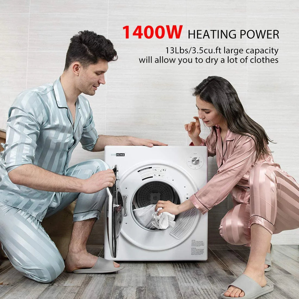 1500W Portable Clothes Dryer Machine 3.5 cu.ft J7732