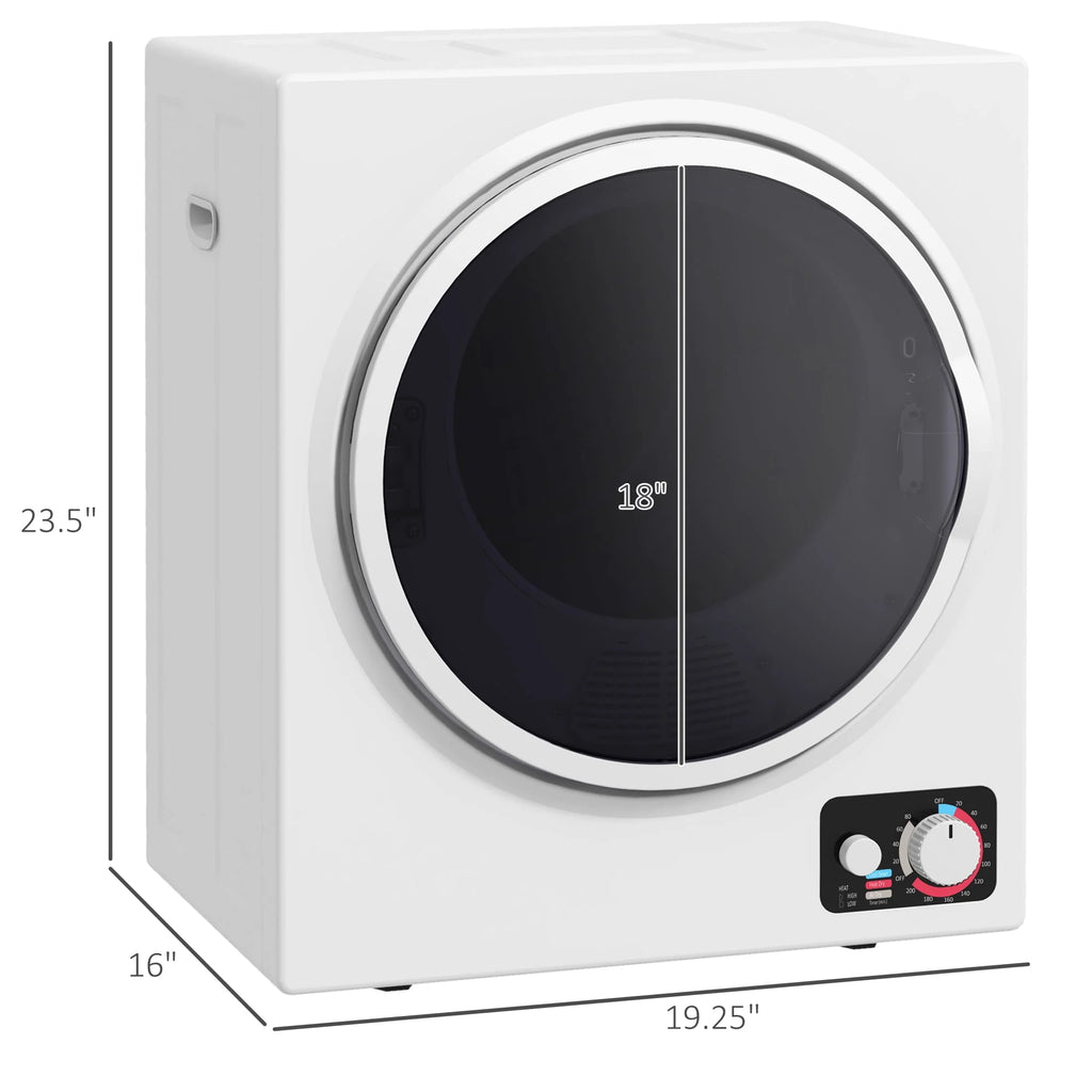Portable Clothes Dryer 120V 850W 4 Drying Modes 1.5 cu.ft U559235
