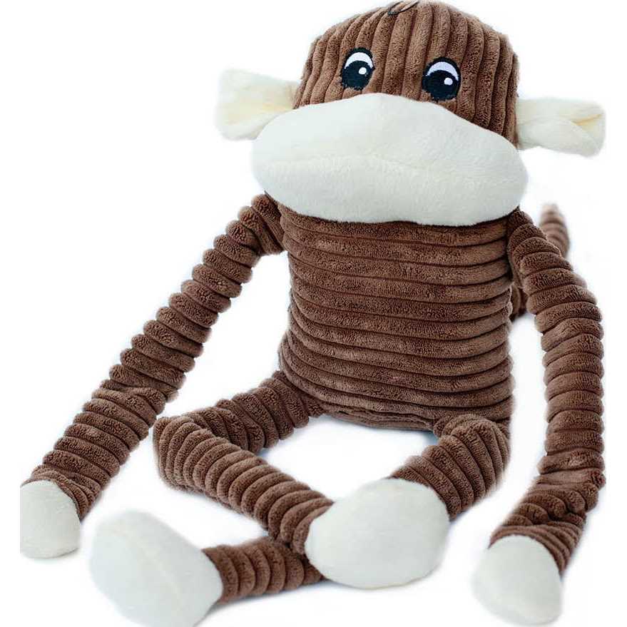 Crinkle Monkey Dog Toy R8731