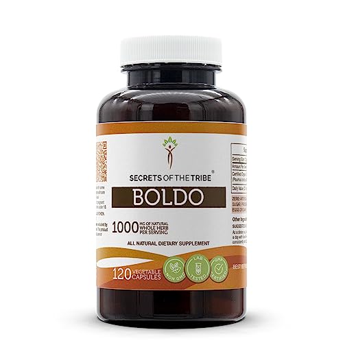 Boldo 1000 mg 120 Capsules F429394