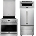36 Gas Range, Refrigerator, Dishwasher and Microwave M805971