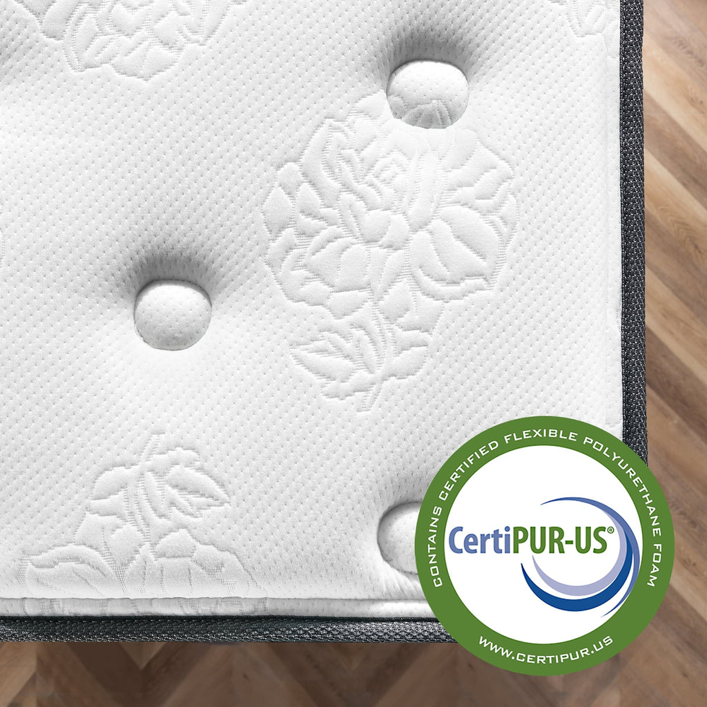 12 Hybrid Cooling Gel Memory Foam Pocket Spring King Mattress M34995