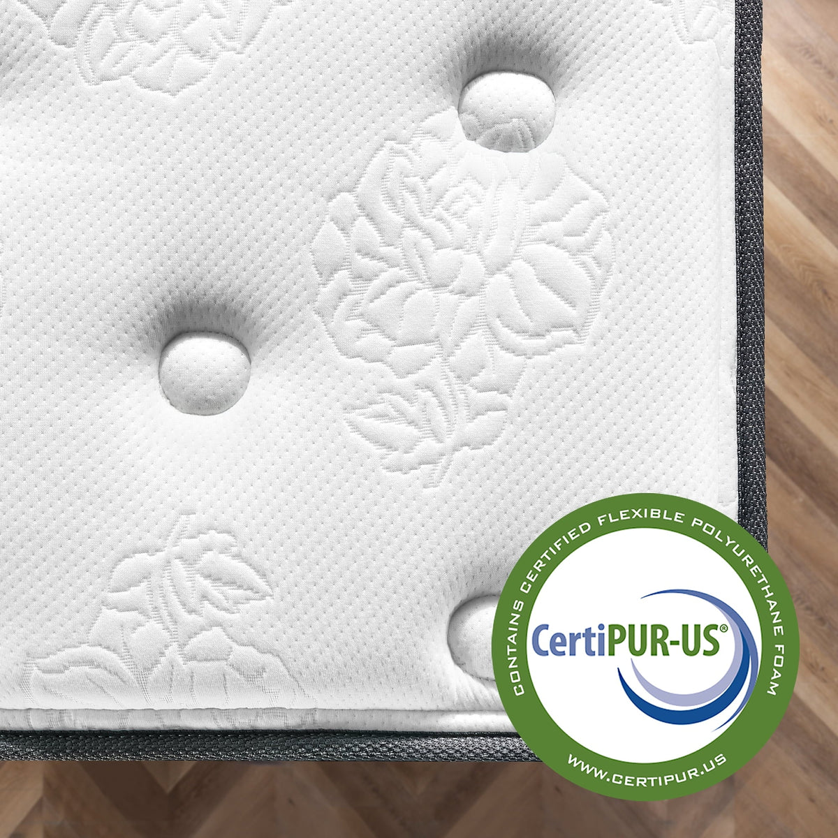 12 Hybrid Cooling Gel Memory Foam Pocket Spring King Mattress M34995