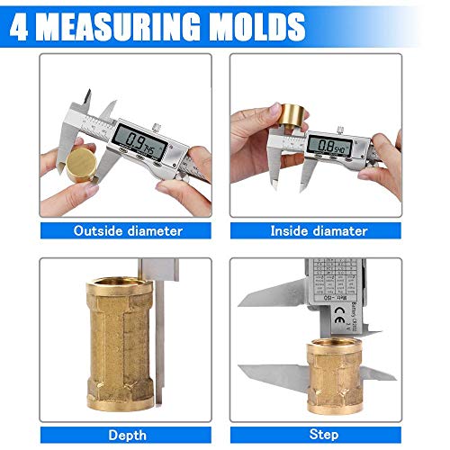 Stainless Steel Digital Caliper 6 Inch I3666