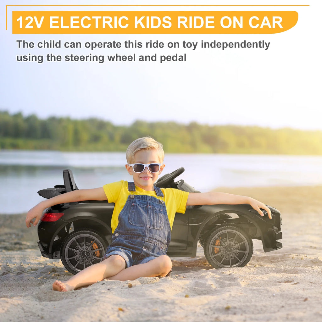 12V Electric Ride on Car with MP3 Bluetooth Red Y6810