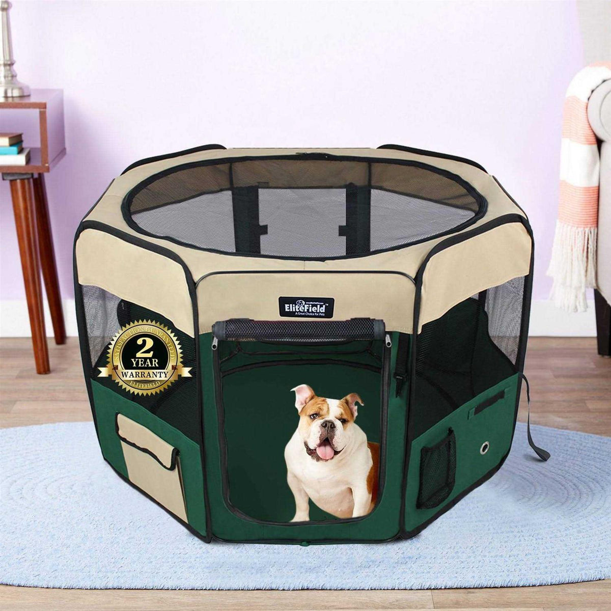 2-Door Soft Pet Playpen L656409
