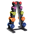 Neoprene Dumbbell Weight Set with Rack H29917